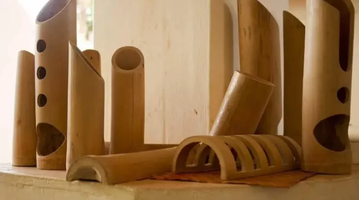 5 Ide Membuat Kerajinan Tangan dari Bahan Bambu