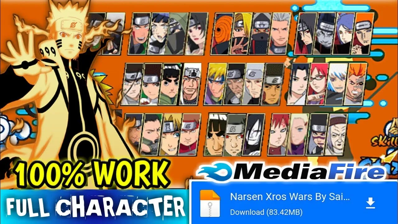 Naruto Senki Mod Apk Full Character No Cooldown Terbaru 2023